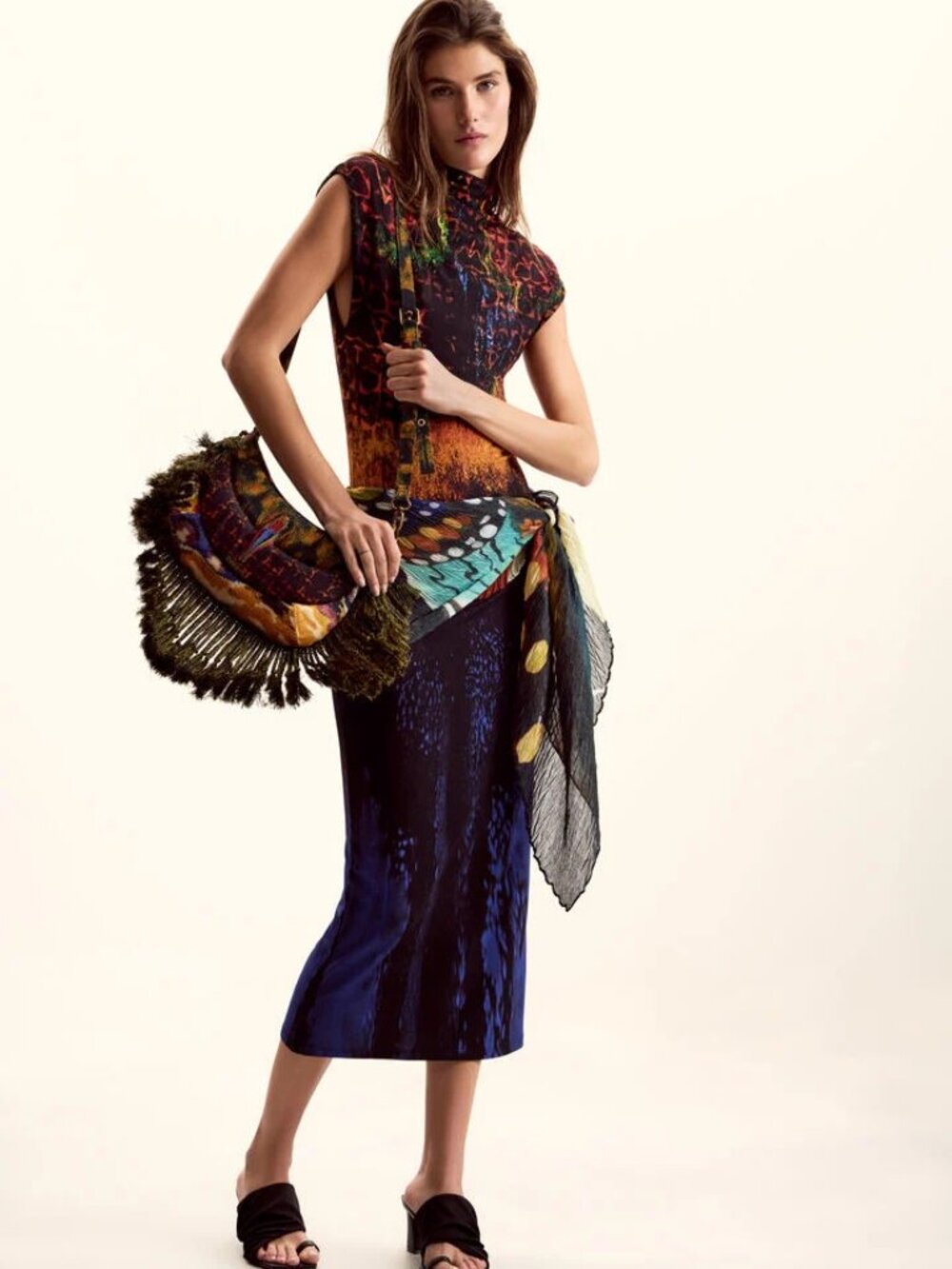 DESIGUAL DRESS DESIGNED BY MR. CHRISTIAN LACROIX (L)
